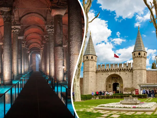 Tour Guiado Combinado De La Cisterna De La Basílica Y El Palacio Topkapi