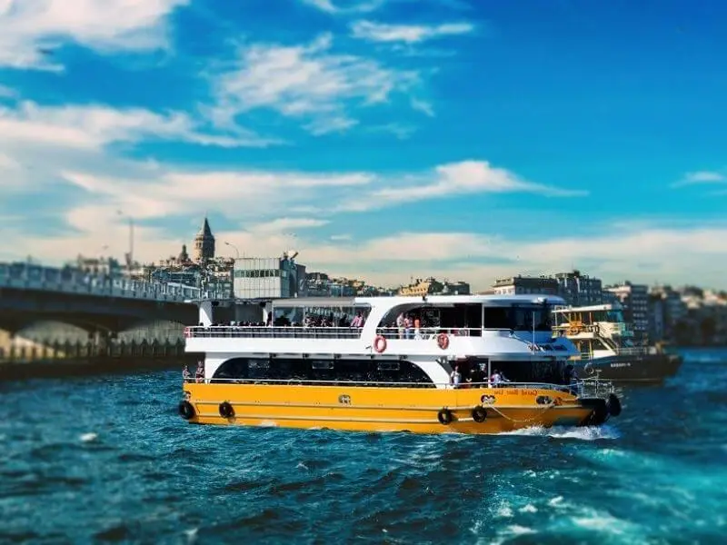 **Boleto Para El Crucero Por El Cuerno De Oro Y El Bósforo**