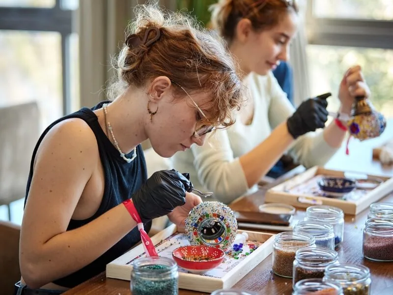 Mosaic Lamp Workshop | Traditional Turkish Art