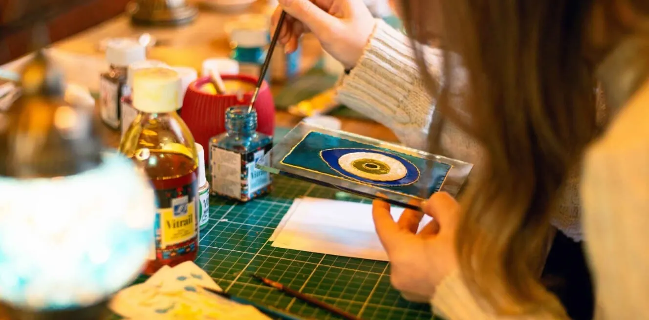 Stained Glass Painting Workshop