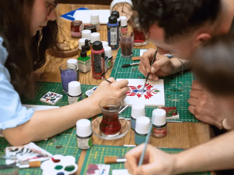 Turkish Tile & Ceramic Painting Workshop